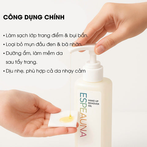 Espeauna Dầu Tẩy Trang Makeup Remover Oil Espeauna Dầu Tẩy Trang Makeup Remover Oil