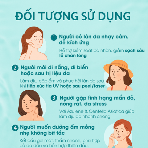 Espeauna Gel Làm Dịu Và Mát Da Azulene Gel Espeauna Gel Làm Dịu Và Mát Da Azulene Gel