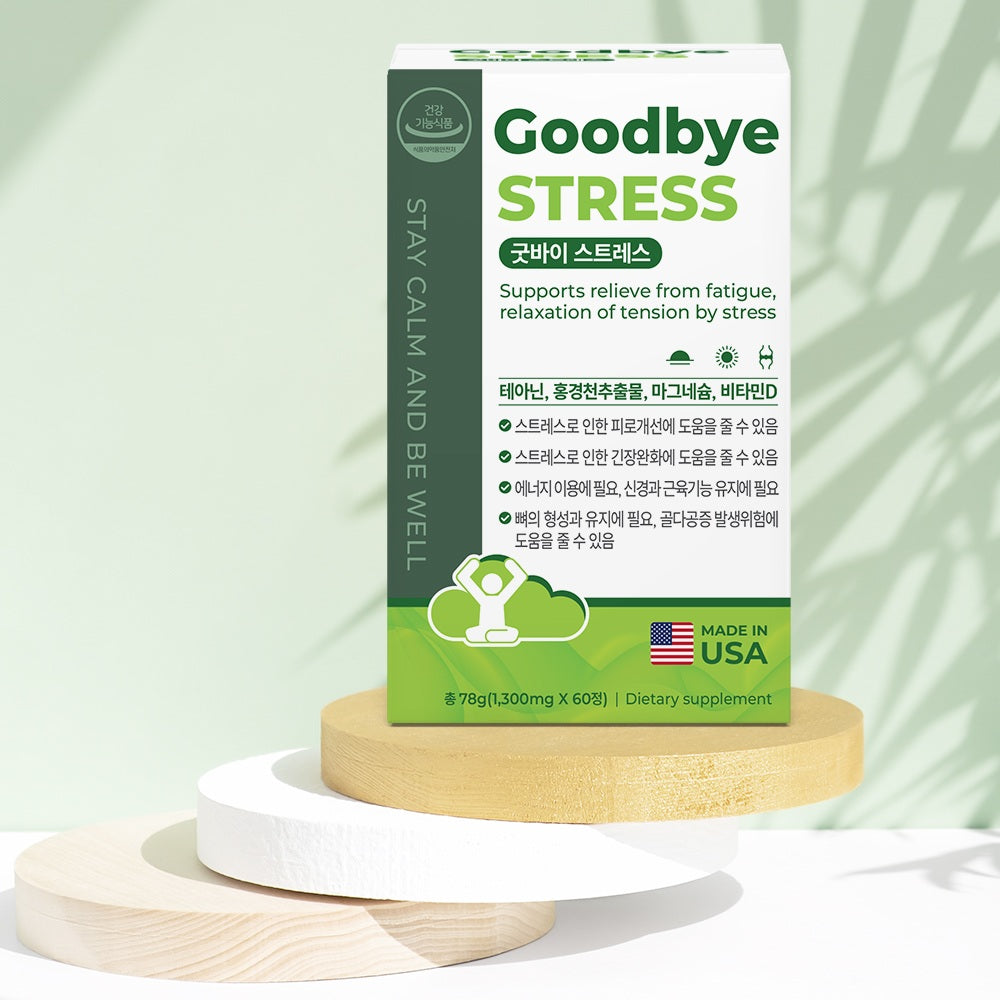Viên Uống Viên Uống Hỗ Trợ Giấc Ngủ Giảm Căng Thẳng Goodbye Stress Viên Uống Viên Uống Hỗ Trợ Giấc Ngủ Giảm Căng Thẳng Goodbye Stress