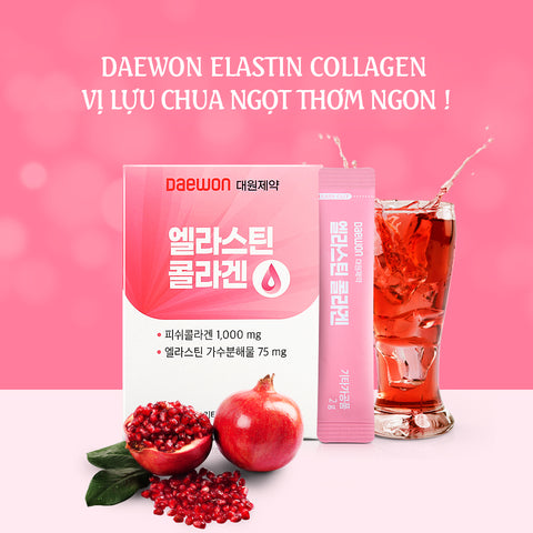 [Daewon] Nano Elastin Collagen Essence Powder for Beautiful Skin and Enhanced Female Hormones - 30 packs