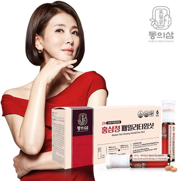 [Donguisam] Hồng Sâm Vitamin Tiện Lợi Family Time Shot 