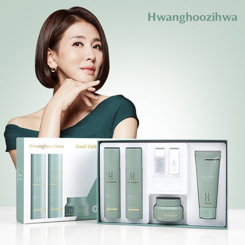 [Hwanghoozihwa] Bộ Mỹ Phẩm Ốc Sên Cao Cấp Hàn Quốc Snail Edition Set 3 loại