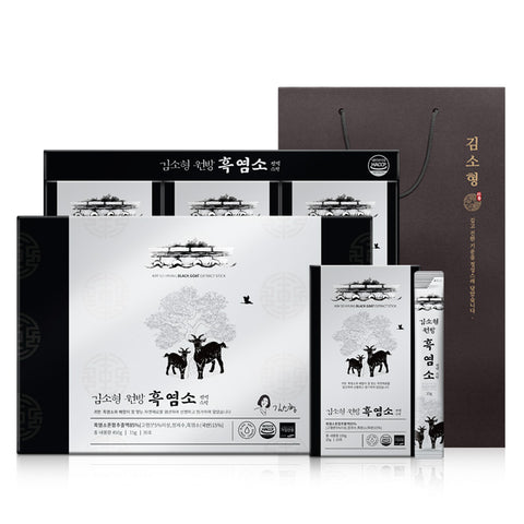 [Kimsohyung] Korean Premium Herbal Black Goat Essence - 30 Packs