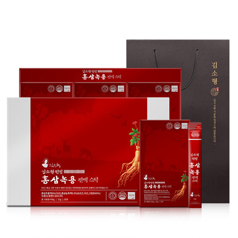 [Kimsohyung] Tinh Chất Hồng Sâm Nhung Hươu Thảo Dược - 30 Gói