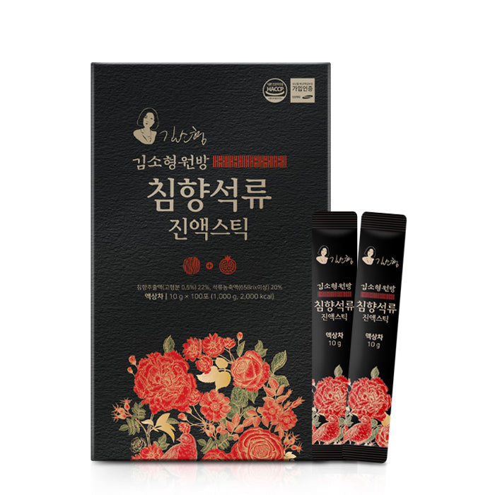 [Kimsohyung] Tinh Chất Lựu Trầm Hương 15 Loại Dược Thảo - 100 Gói